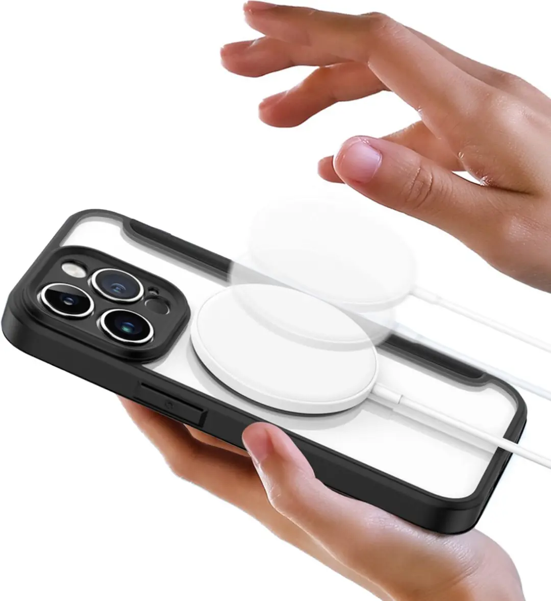 Dux Ducis iPhone 14 Pro Max Hoesje - MagSafe - Zwart