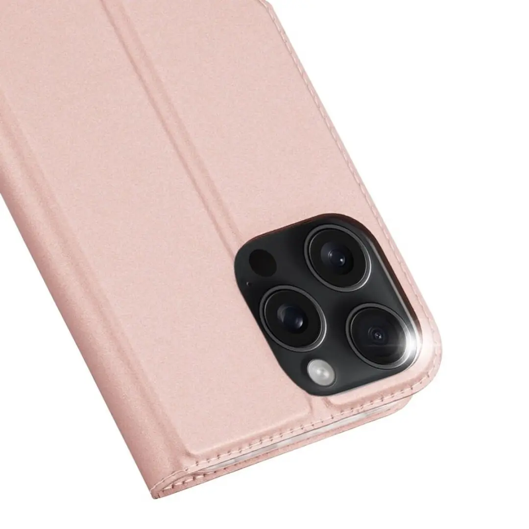 Dux Ducis iPhone 16 Pro Max Hoesje Rosé Goud
