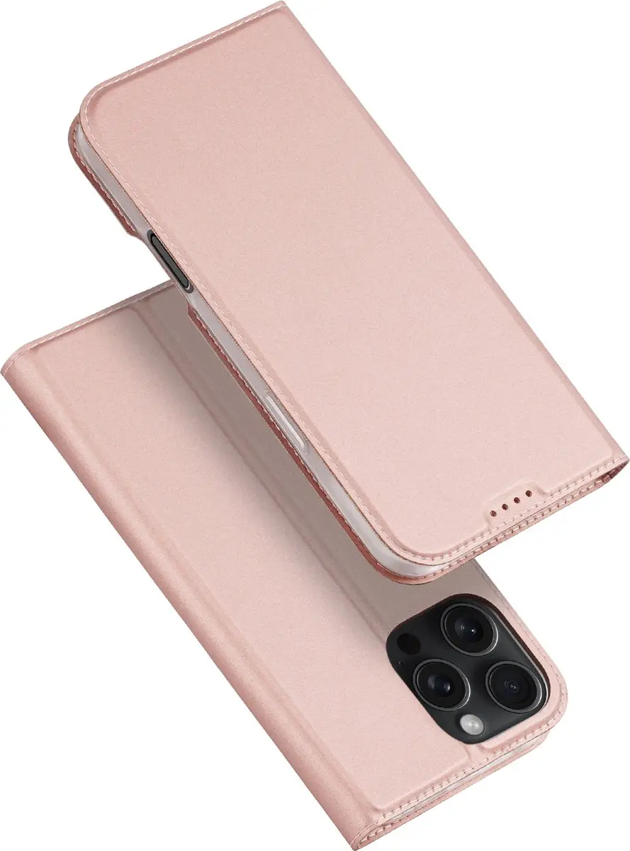 Dux Ducis iPhone 16 Pro Max Hoesje Rosé Goud