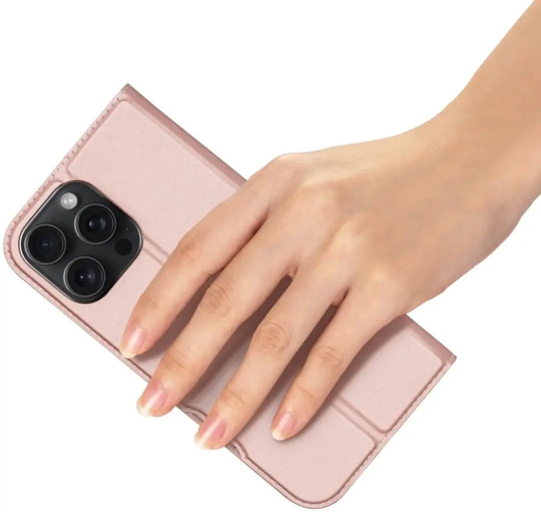 Dux Ducis iPhone 16 Pro Max Hoesje Rosé Goud - afbeelding 6 van 6