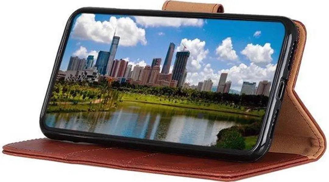Caseme Samsung Galaxy S20 Ultra Wallet Case - Bruin - mpn-8718923619774 - afbeelding 6 van 6