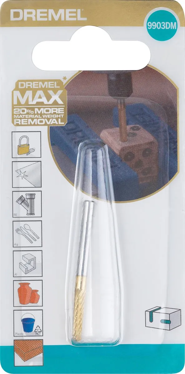 Dremel Max 9903DM Hardmetalen Snijbit 3,2mm