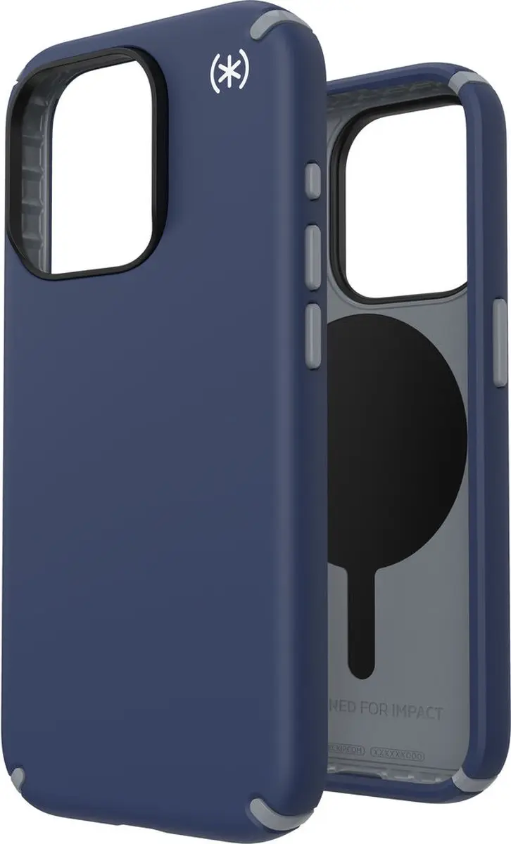 Speck Presidio2 Pro 150564-3206 Hoesje - iPhone 15 Pro - Blauw