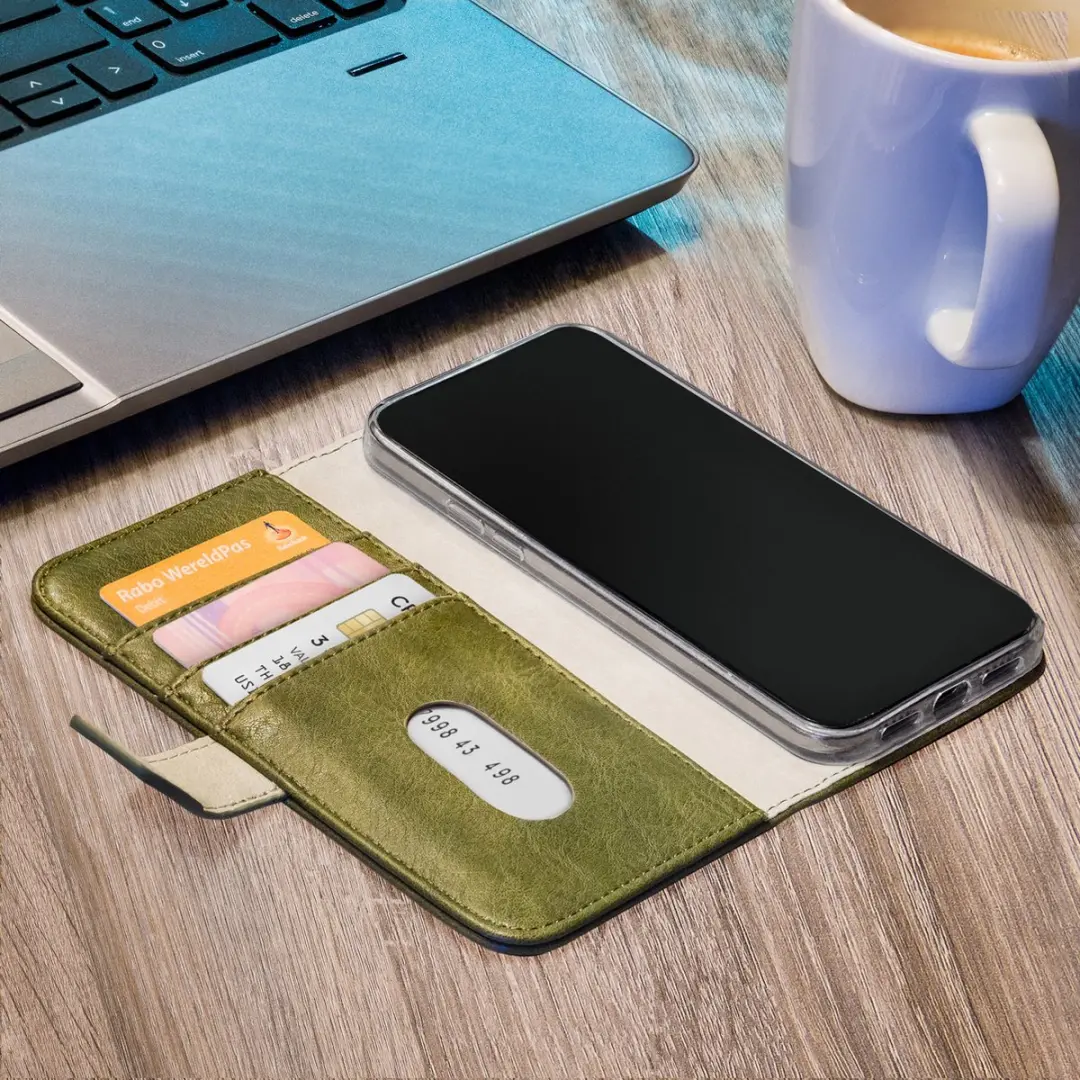 Mobilize Elite Gelly Wallet Book Case mpn-8718256930997 - Groen
