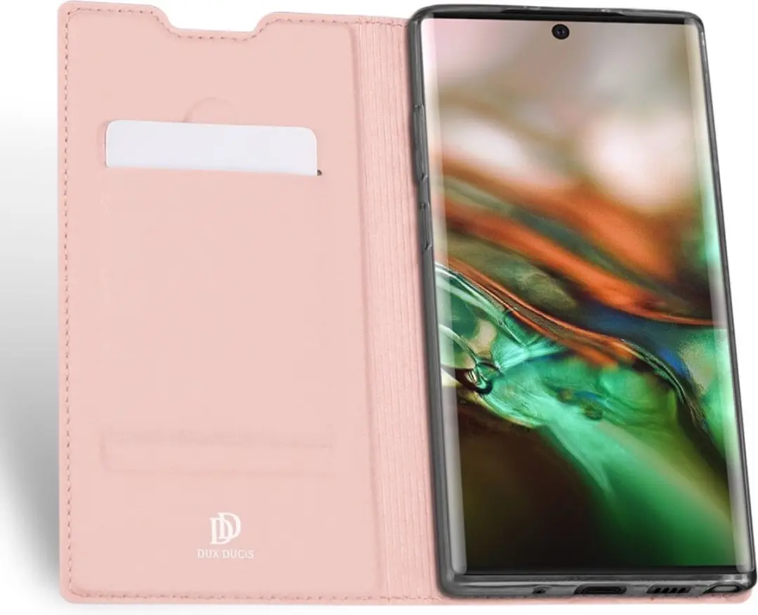 Dux Ducis Pro Series Hoes Samsung Galaxy Note 10 - Roze Goud