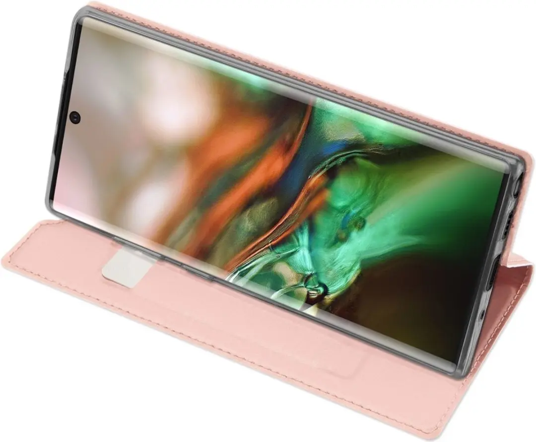 Dux Ducis Pro Series Hoes Samsung Galaxy Note 10 - Roze Goud