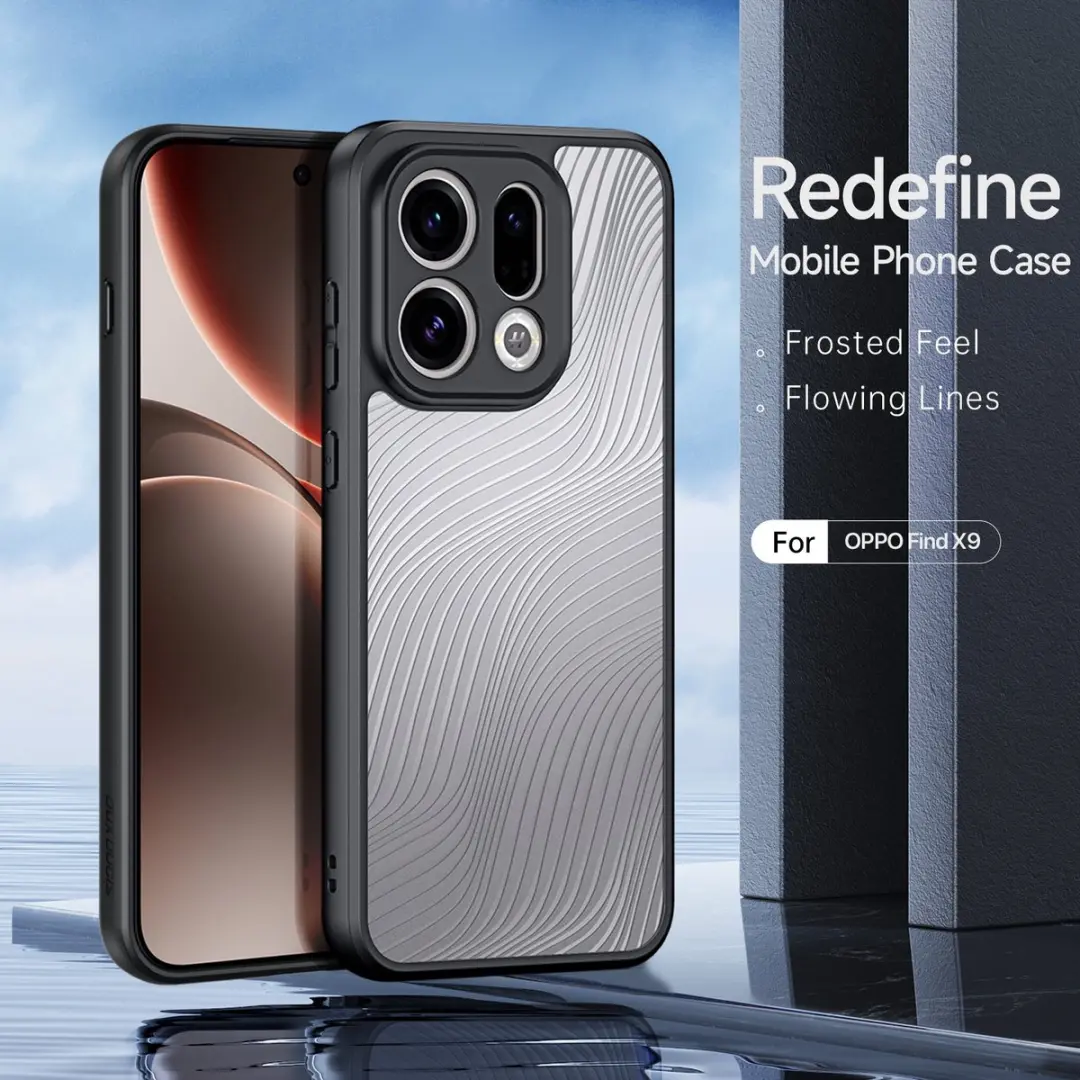 Dux Ducis Aimo Series Hoesje OPPO Find X9 - Transparant Zwart