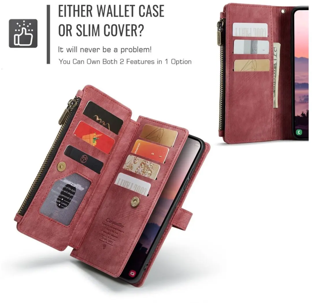 Caseme C30 Hoesje Samsung Galaxy S26 Ultra - Rood