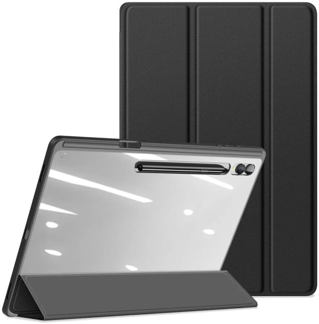 Dux Ducis Toby Series Tablethoes Zwart - Samsung Galaxy Tab S9 Ultra