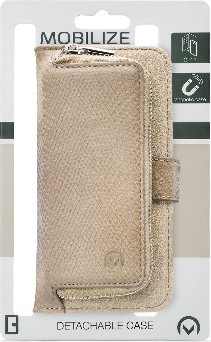 Mobilize Gelly Wallet Zipper Samsung Galaxy J5 (2017) - Bruin