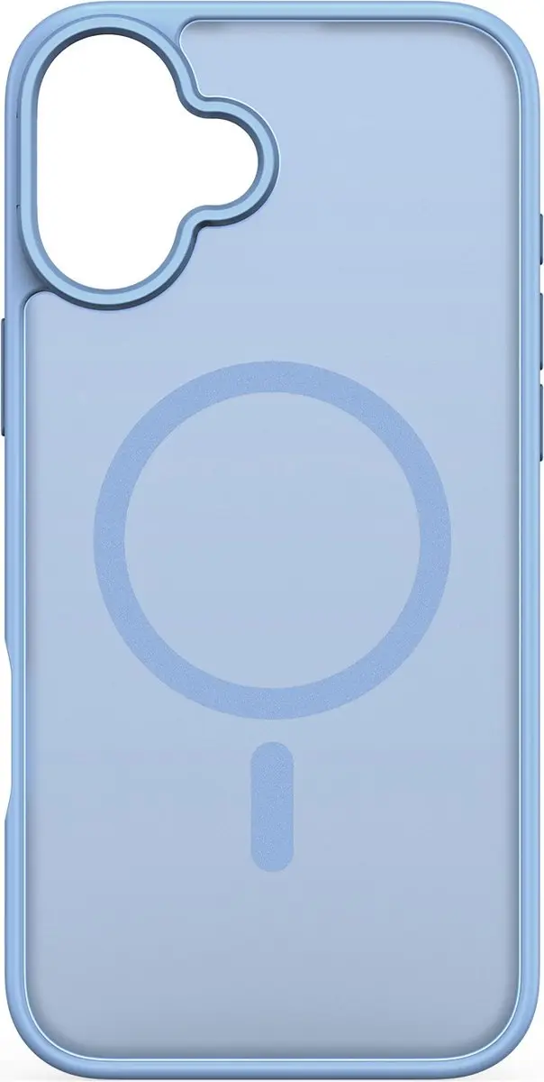 Dux Ducis Yind Serie iPhone 16 Back Cover - Lichtblauw - afbeelding 6 van 6