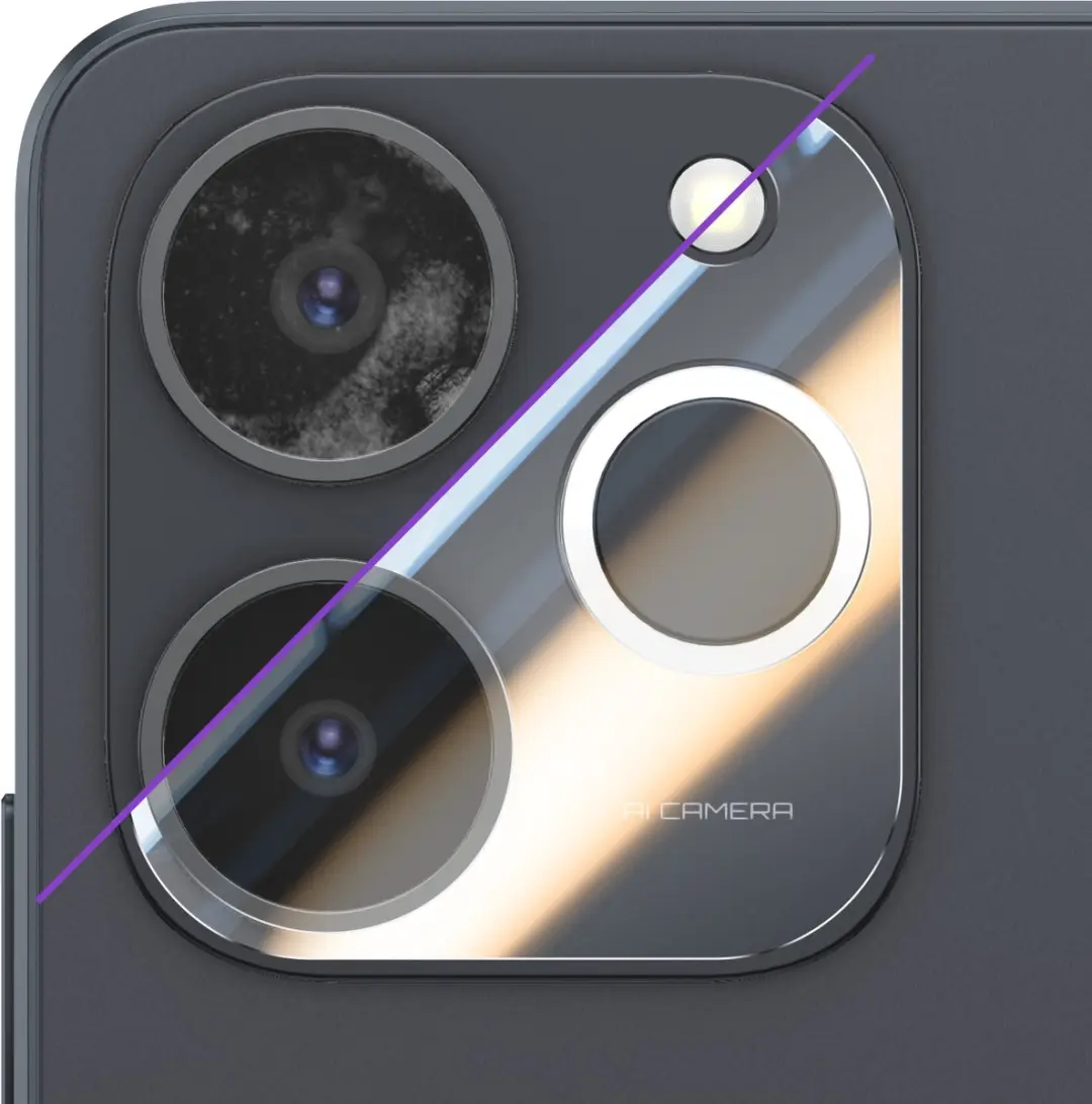 Imak Lens Protector Realme Note 70T - SKAM-CL-N70T - Transparant