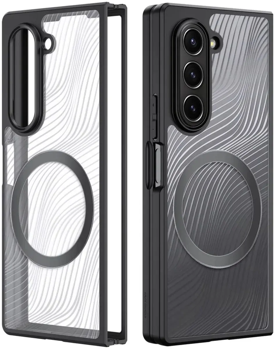 Dux Ducis Aimo Mag Series Telefoonhoes Zwart - Samsung Galaxy Z Fold6