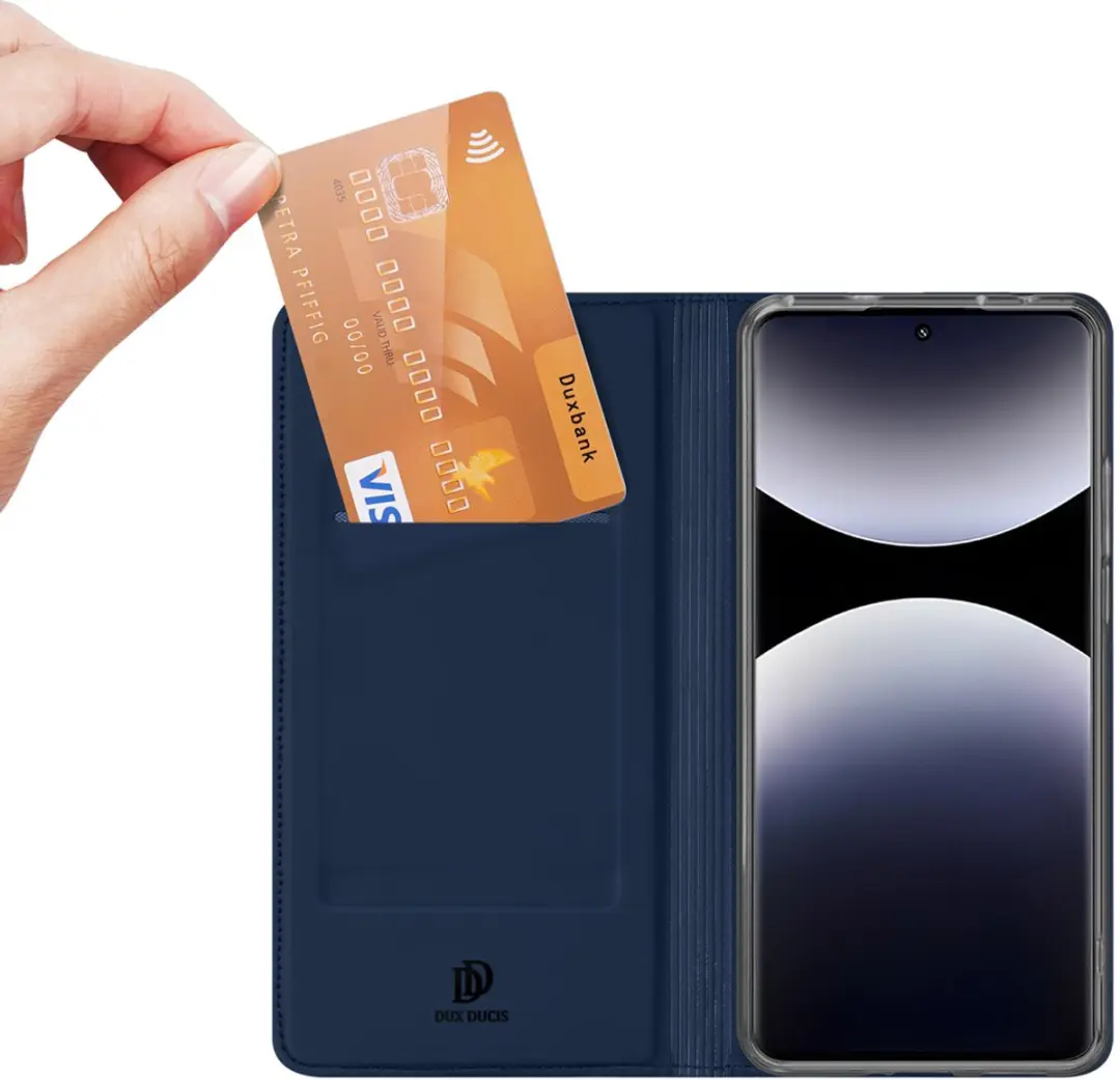 Dux Ducis Skin Pro SH00084664 Hoesje Xiaomi Redmi Note 14 Pro - Blauw