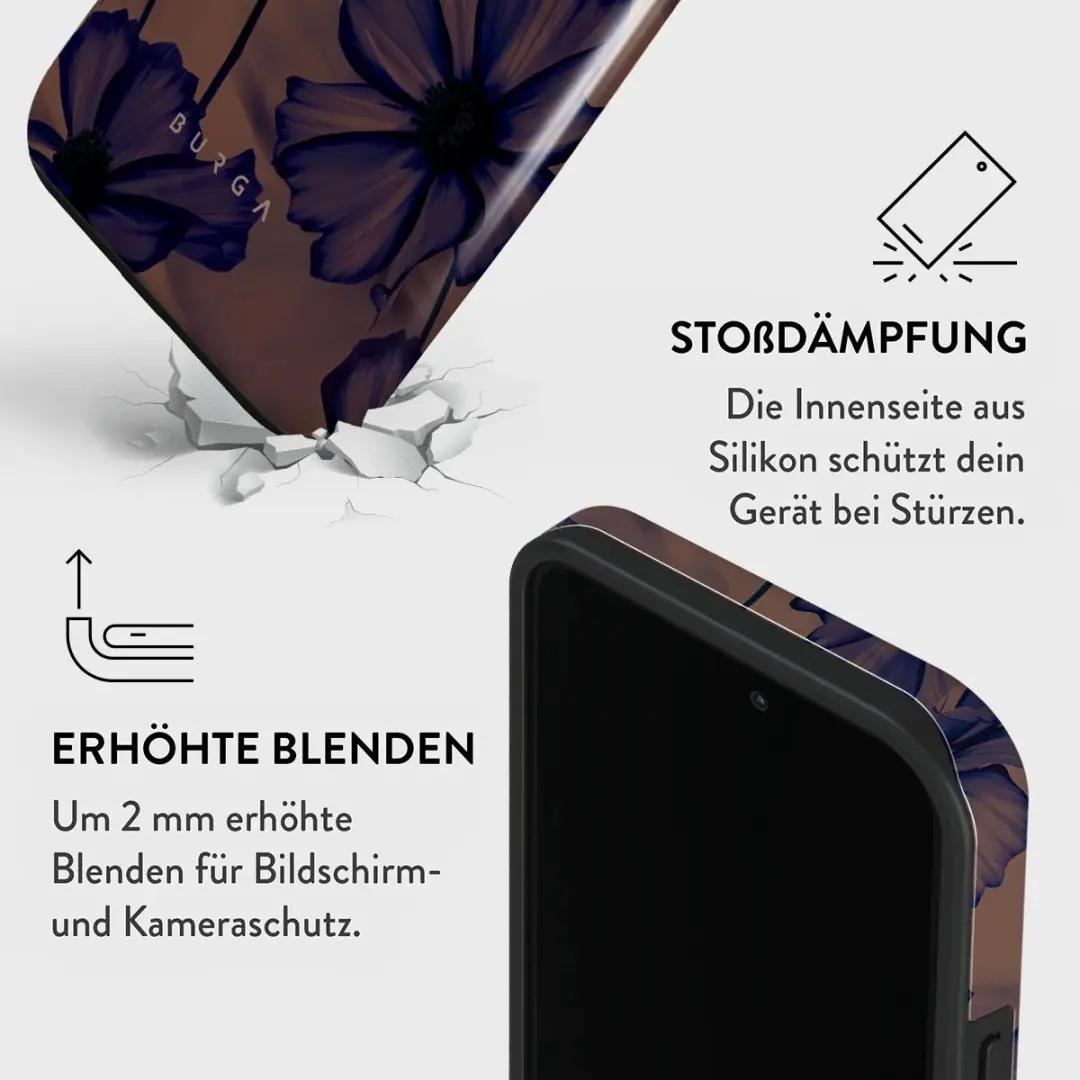 Burga Telefoonhoesje iPhone 14 Pro MagSafe Velvet Night