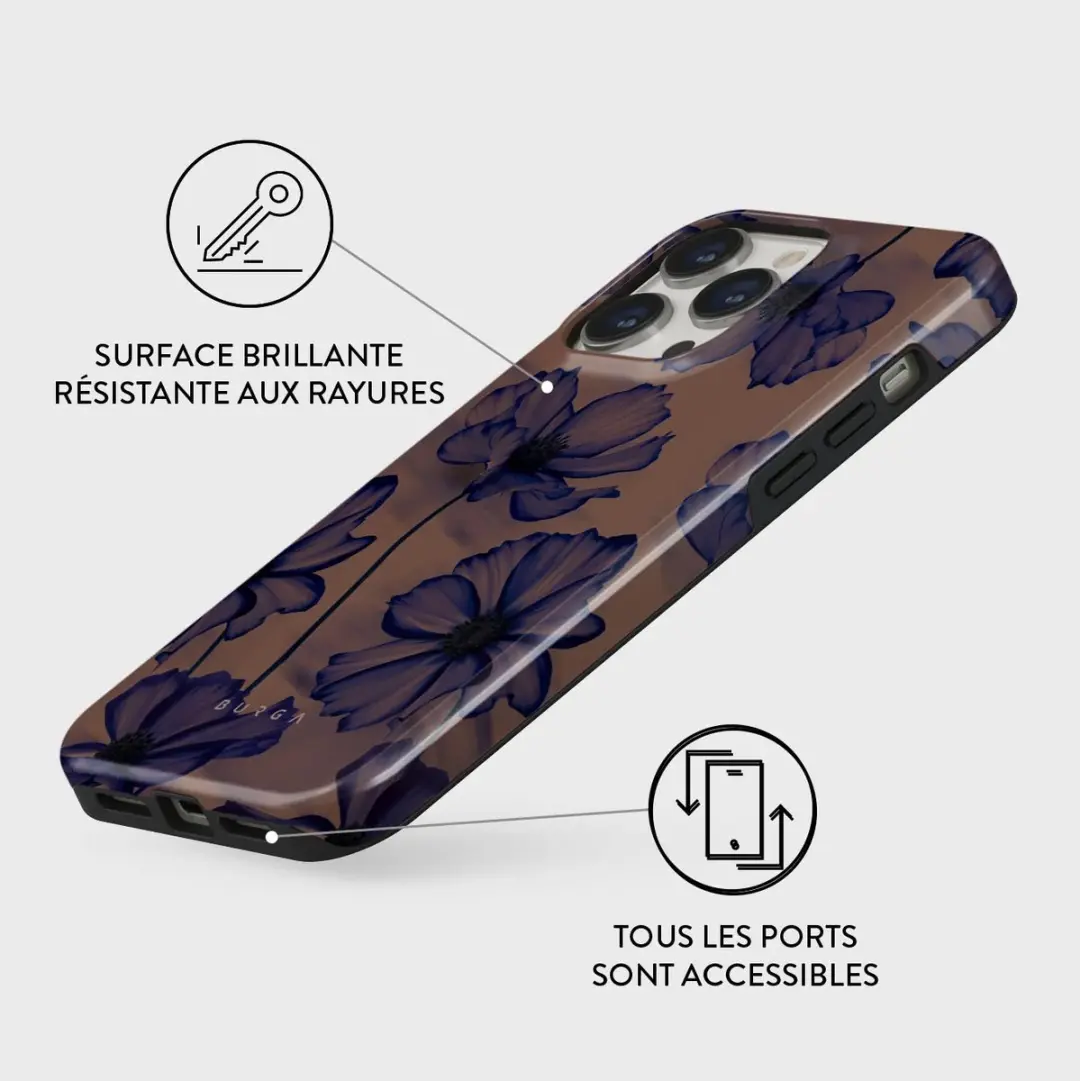 Burga Telefoonhoesje iPhone 14 Pro MagSafe Velvet Night