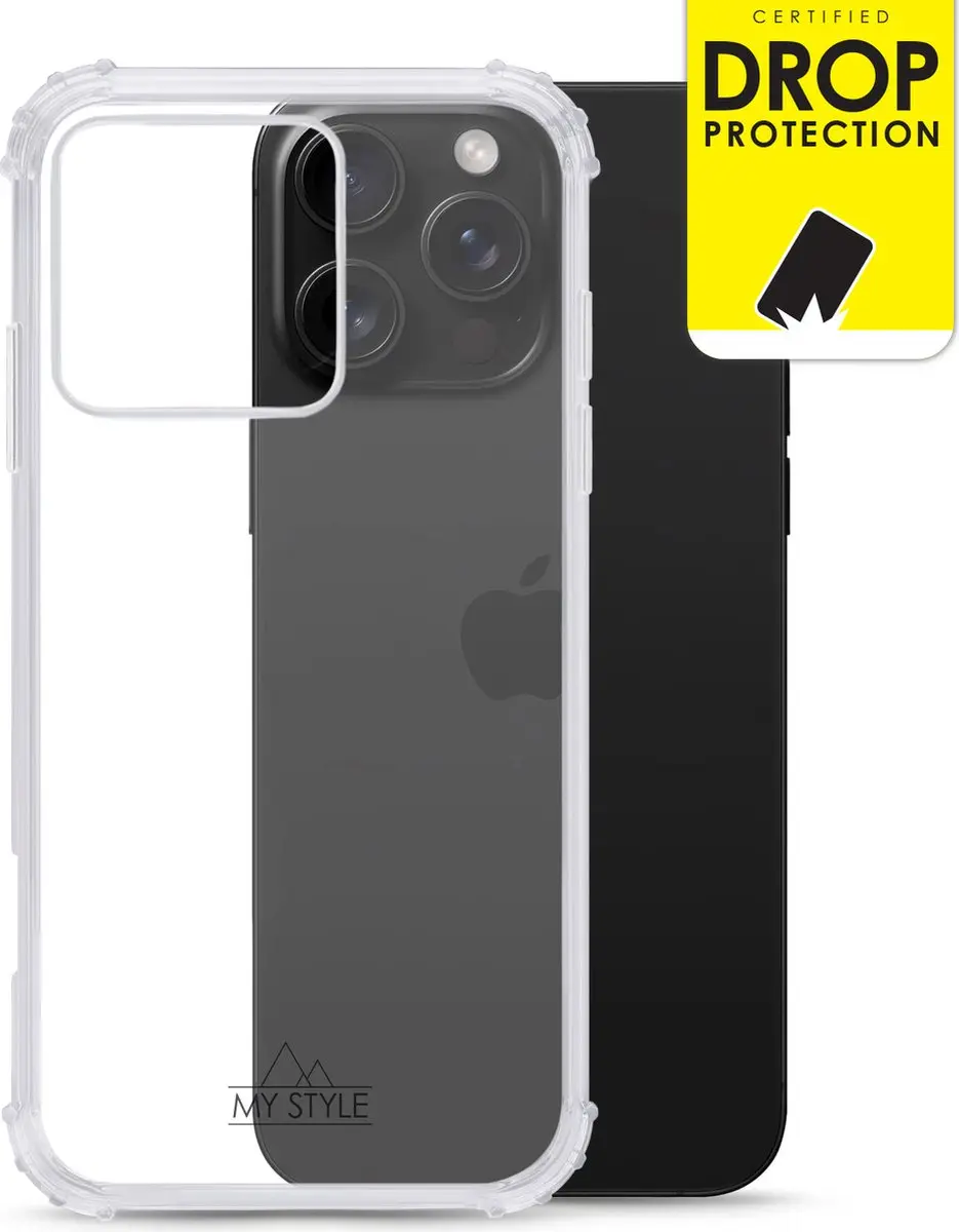 My Style MSPFCS1120 Hoesje iPhone 16 Pro - Transparant