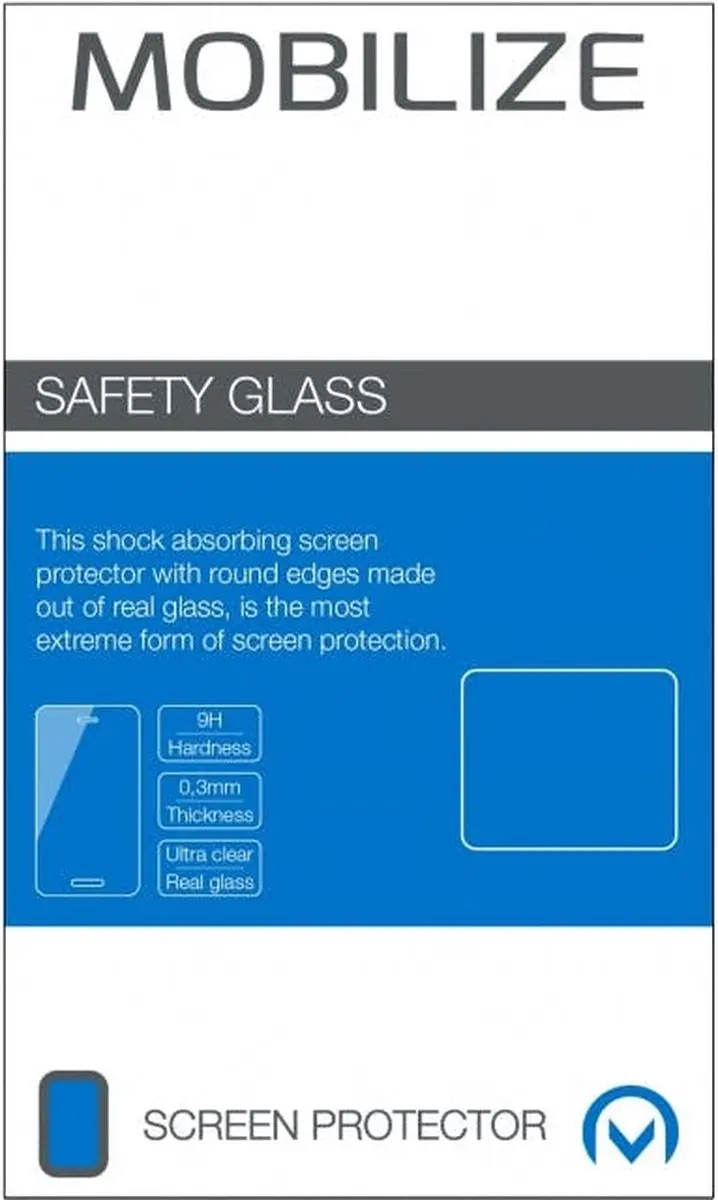 Mobilize iPhone 7 Plus Glazen Screenprotector - Case Friendly