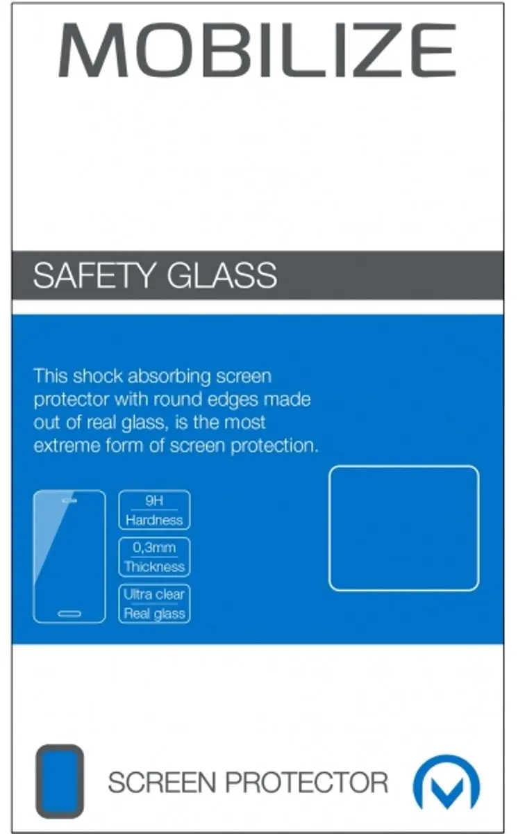 Mobilize iPhone 7 Plus Glazen Screenprotector - Case Friendly
