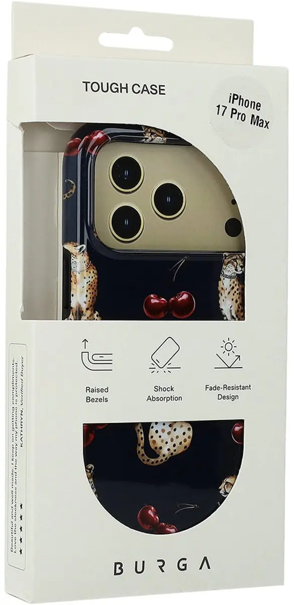 Burga Tough Backcover iPhone 17 Pro Max - Cougar - afbeelding 6 van 6