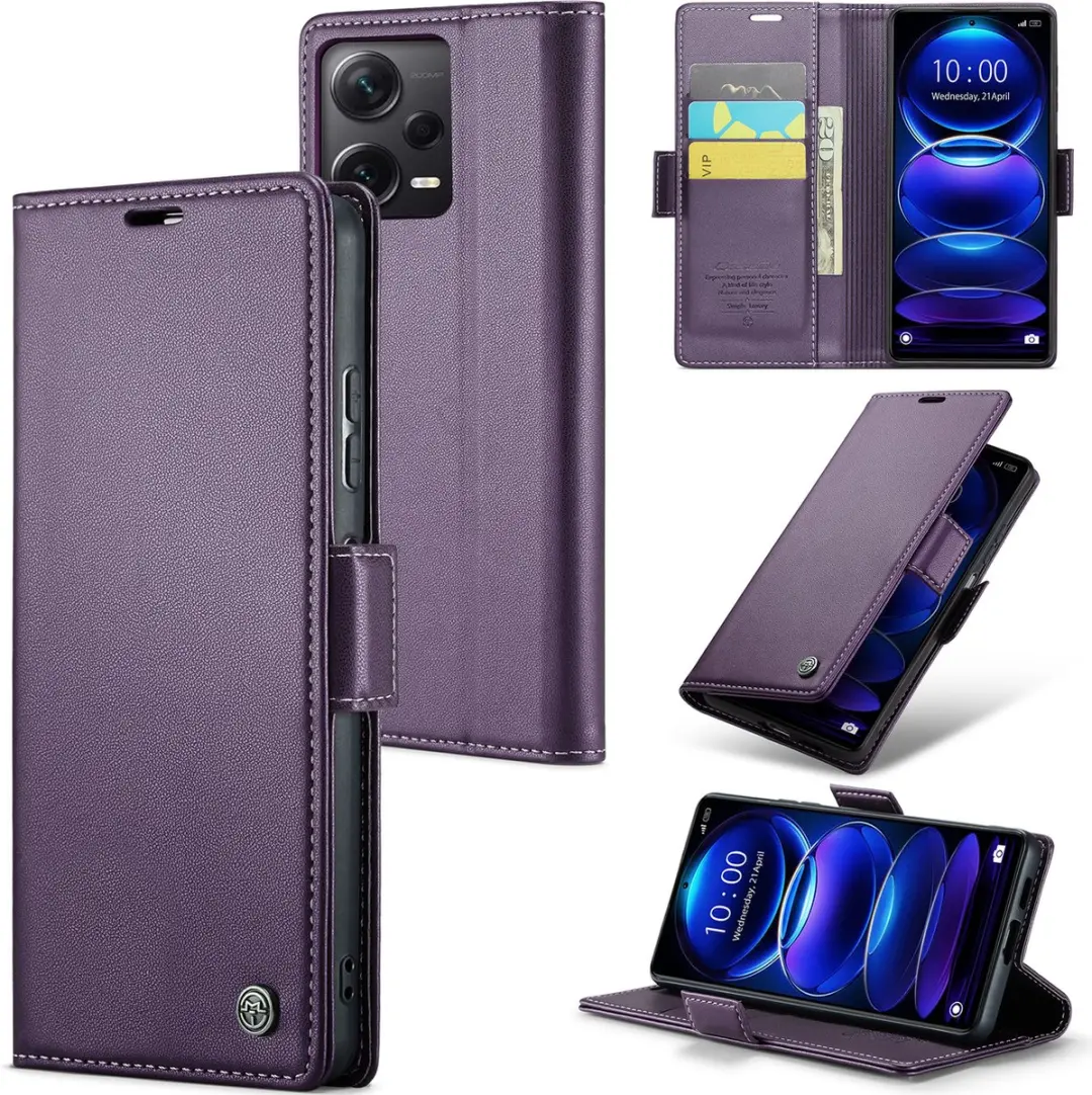 Caseme Wallet Case voor Xiaomi Redmi Note 12 Pro+