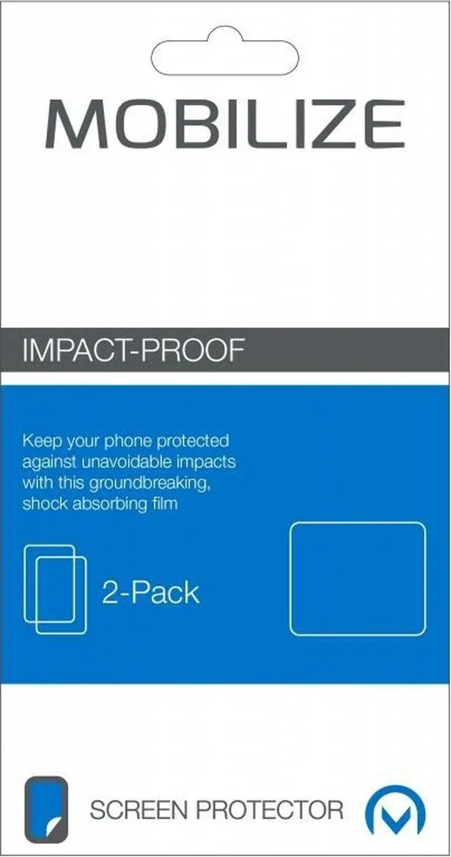 Mobilize Impact-Proof Screenprotector Samsung Galaxy Xcover 3 - 2 Stuks