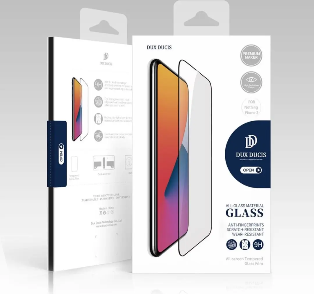 Dux Ducis Nothing Phone (2) Schermbeschermer 9H - 0.33mm