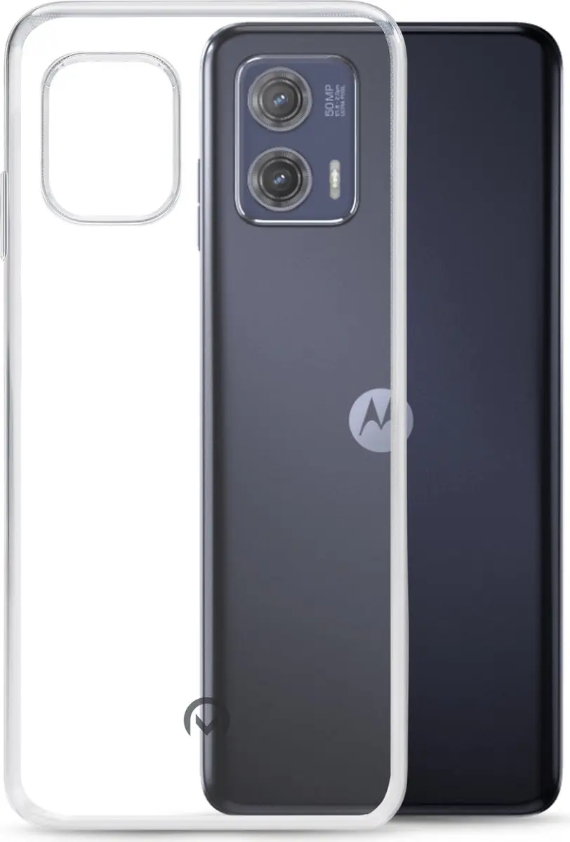 Mobilize MOB-GCC-MOTOG735G Telefoonhoesje - Moto G73 5G - Transparant