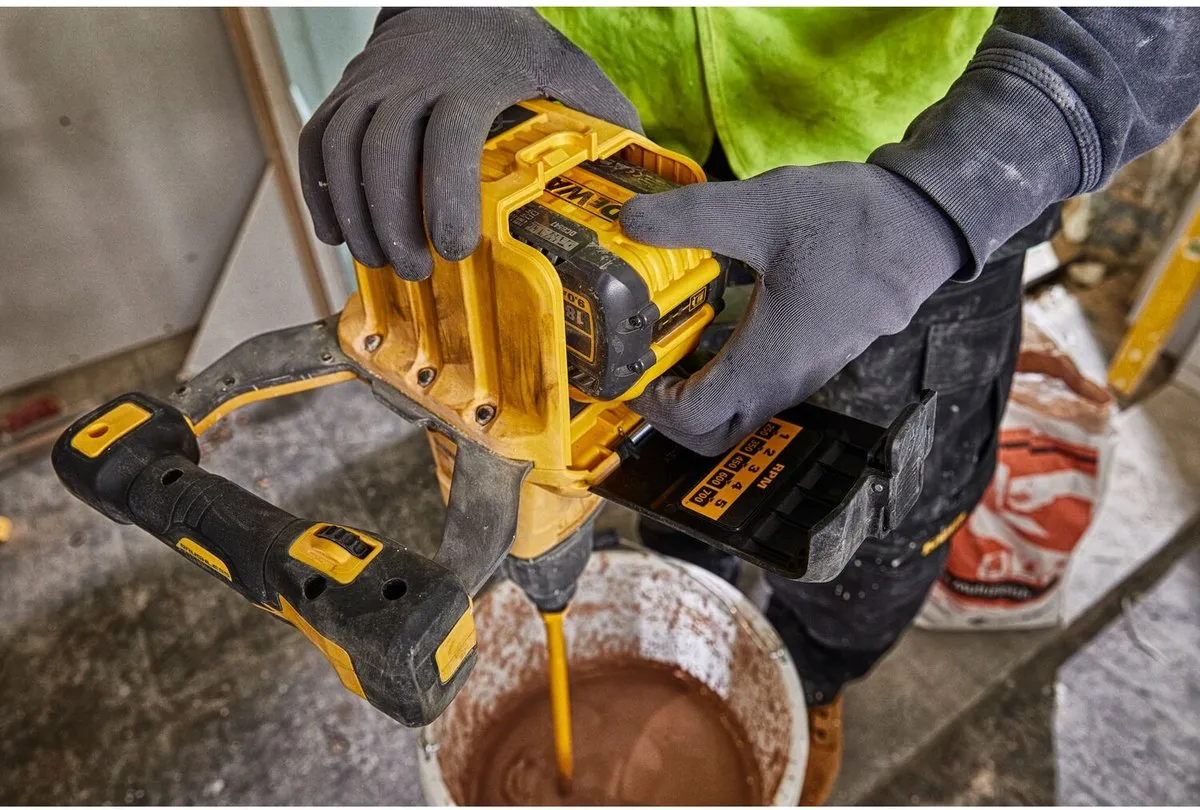 DeWalt DCD240X2 Accu Mixer 160mm 54V FlexVolt - 9.0Ah
