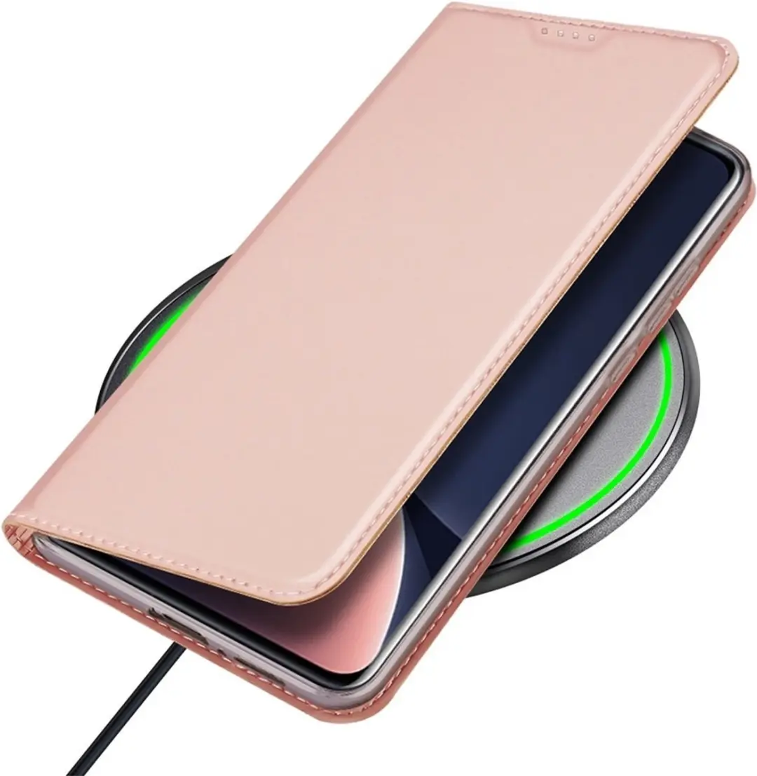 Dux Ducis Xiaomi 13 Pro Slim Bookcase Hoesje - Rose Goud - afbeelding 4 van 6
