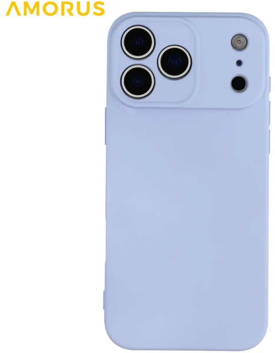 Amorus Hoesje iPhone 17 Pro Lavendel Grijs