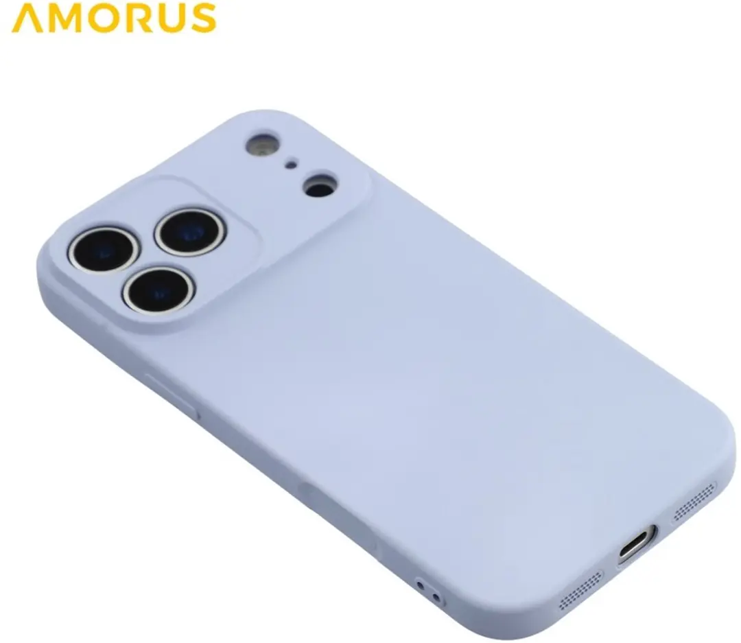 Amorus Hoesje iPhone 17 Pro Lavendel Grijs
