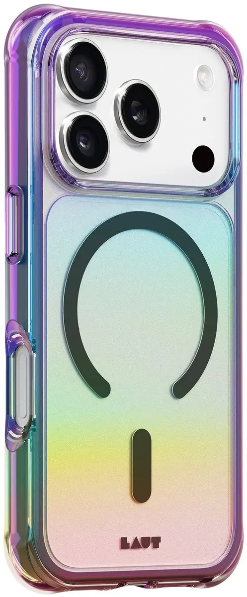 Laut Aero Holo iPhone 17 Pro Hoes - Meerkleurig - L_IP25B_AH_BK