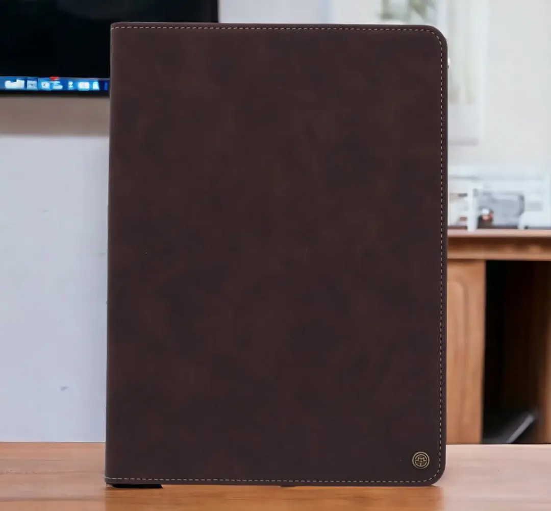 Caseme Bookcase Tablethoes 11" - Donkerbruin