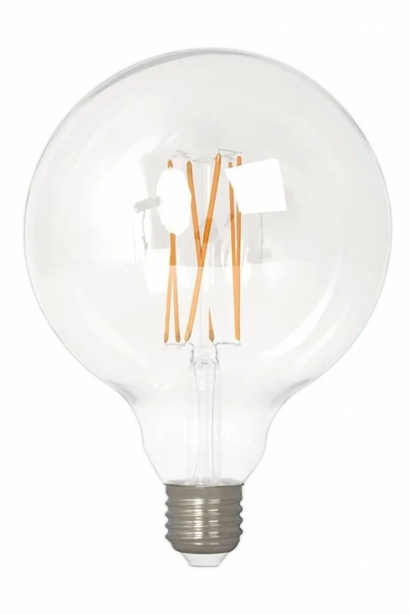 Calex Filament LED G125 E27 - 4.5W Warm Wit 2100K - Goud - afbeelding 6 van 6