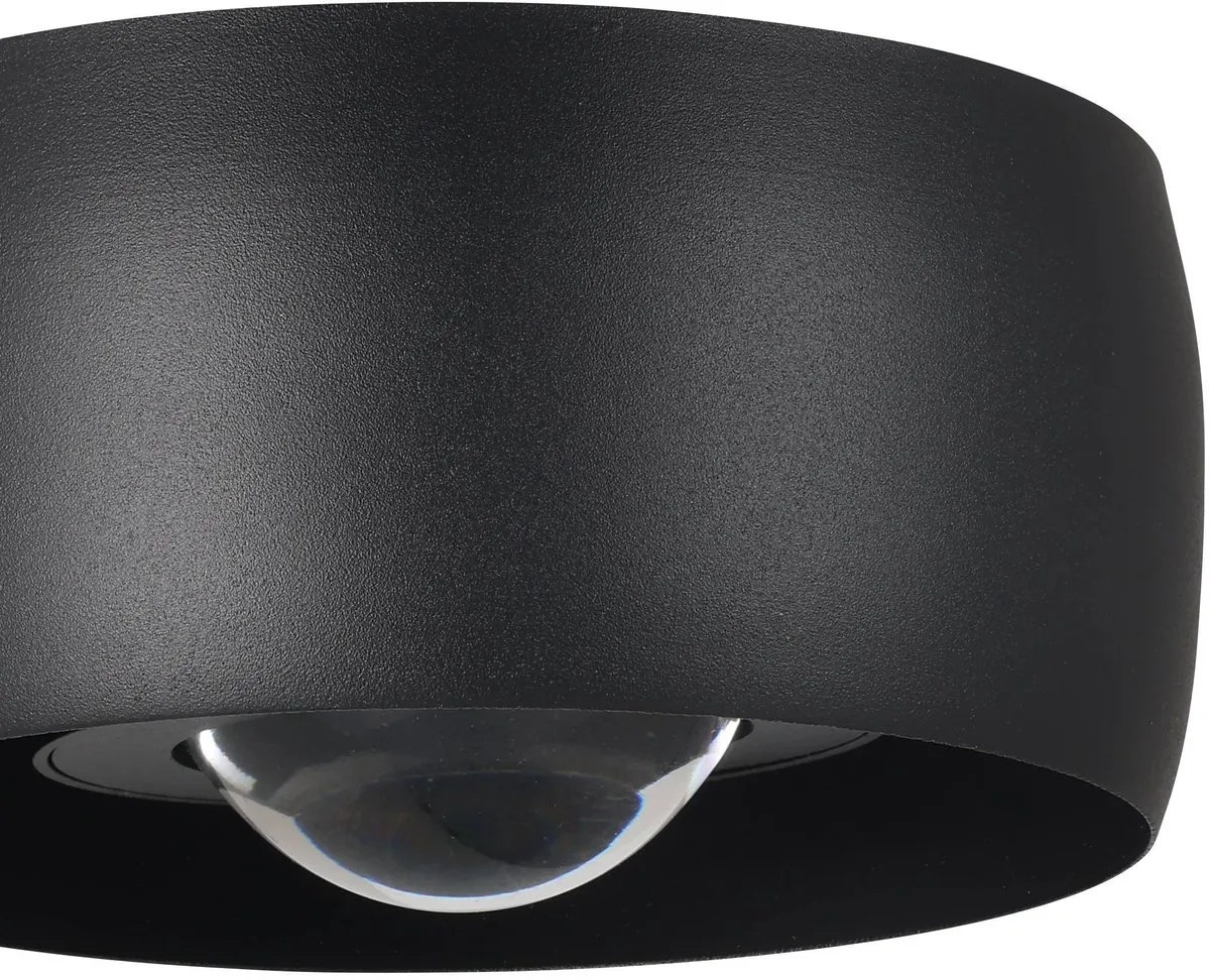 Eglo Treviolo 1 Wandlamp Buiten LED 2x16cm - Zwart