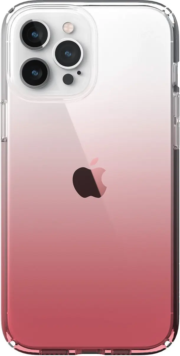 Speck Presidio Perfect Clear Ombre iPhone 12 Pro Max Hoes - Transparent/Pink - afbeelding 6 van 6