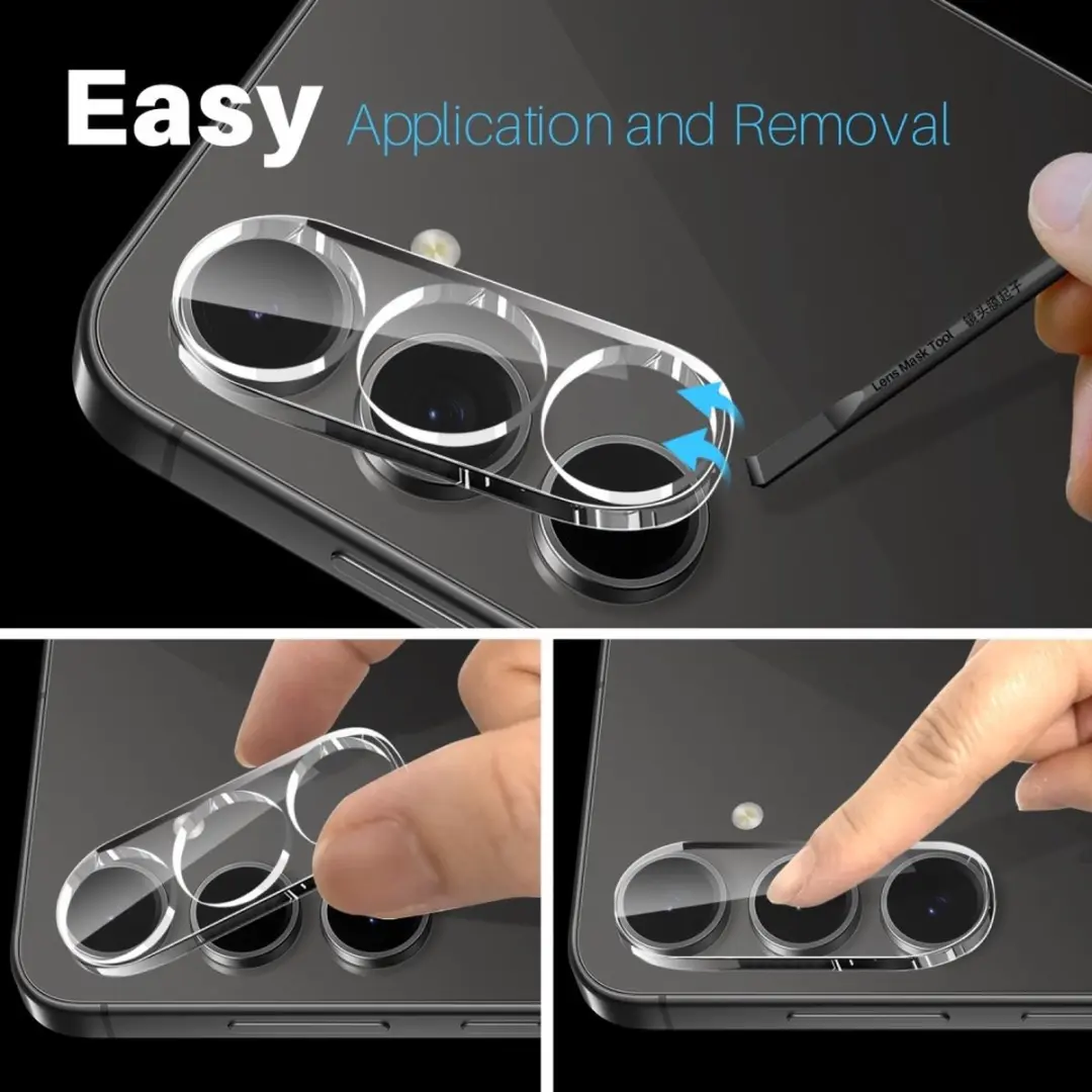 NORTHJO 9H Tempered Glass Camera Lens Protector - Samsung Galaxy S25 Plus