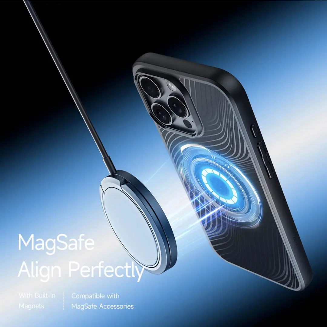 Dux Ducis Aimo Series SH00076580 iPhone 16 Pro Max Hoesje - Zwart
