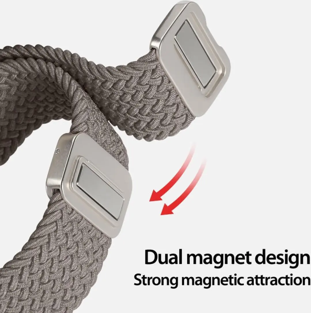 Dux Ducis Mixture Pro Strap Smartwatchband 22mm - Grijs - afbeelding 5 van 6