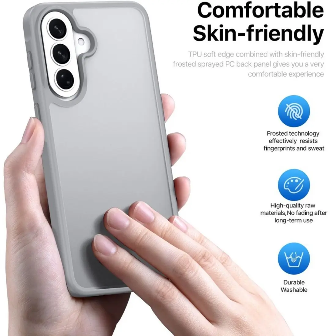 Dux Ducis Yind Hoesje Samsung Galaxy A36/A37/A56 - Matte Grijs