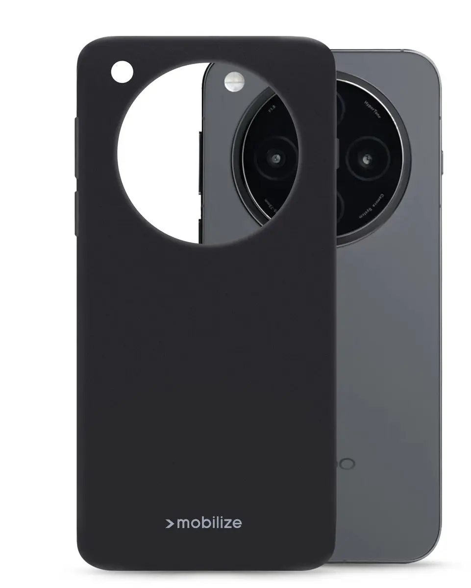 Mobilize Find X8 Telefoonhoesje TPU - Zwart - afbeelding 6 van 6