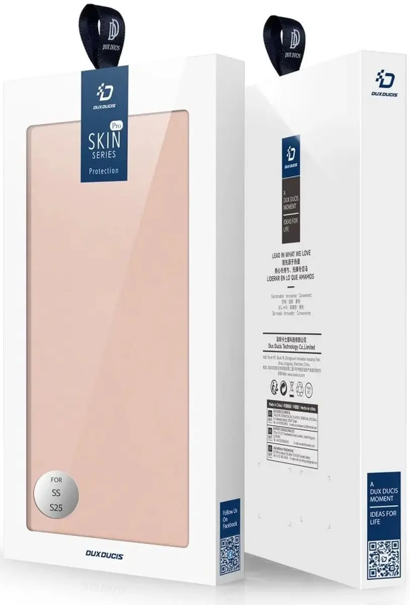 Dux Ducis Telefoonhoesje Samsung Galaxy S25 - Roze