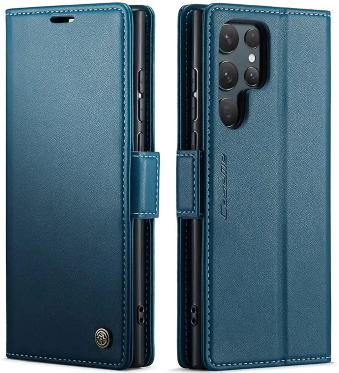 Caseme Litchi Texture Book Wallet Hoesje