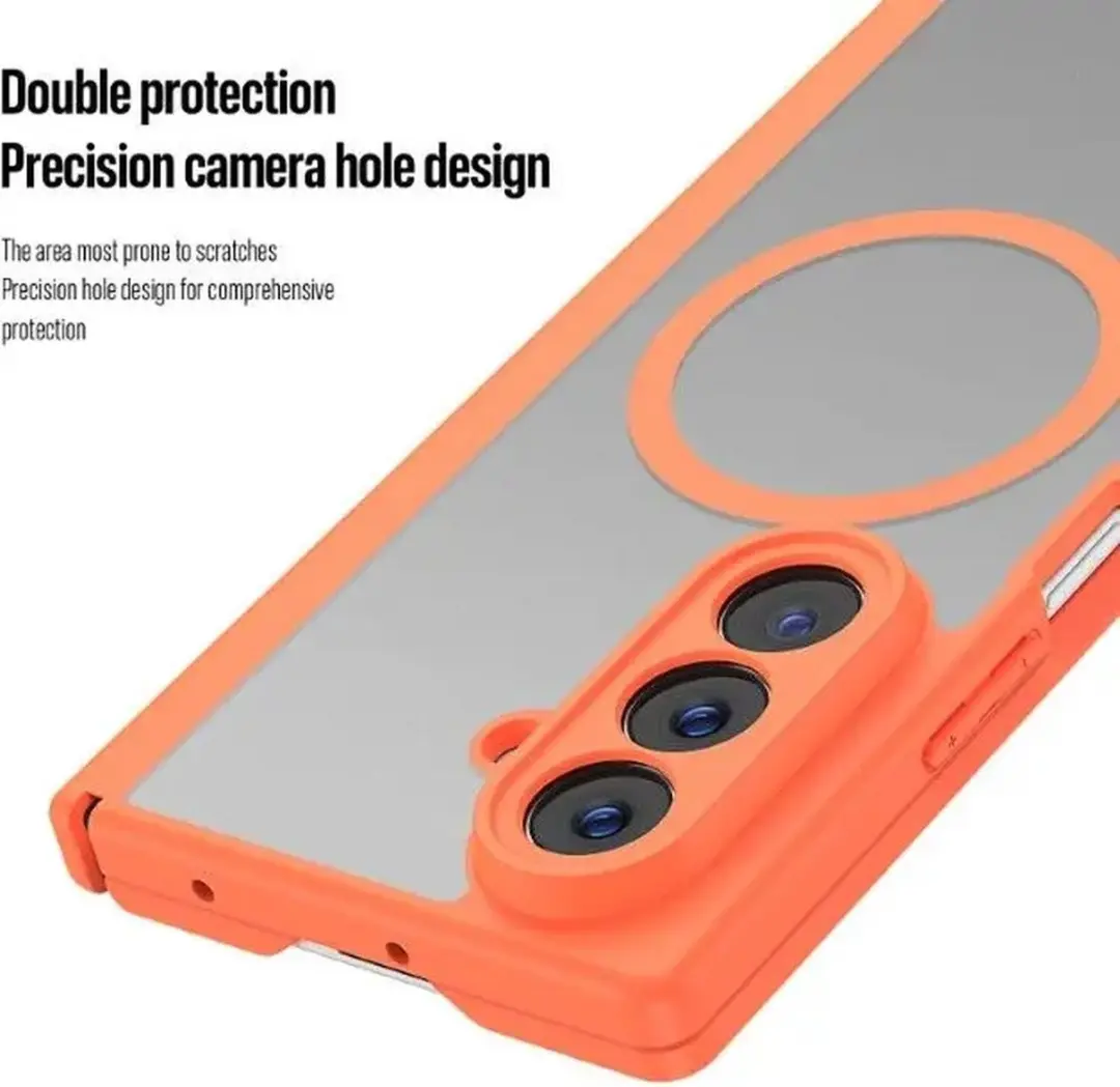 Dux Ducis Expn Hoesje Samsung Galaxy Z Fold 7 - Oranje - afbeelding 6 van 6