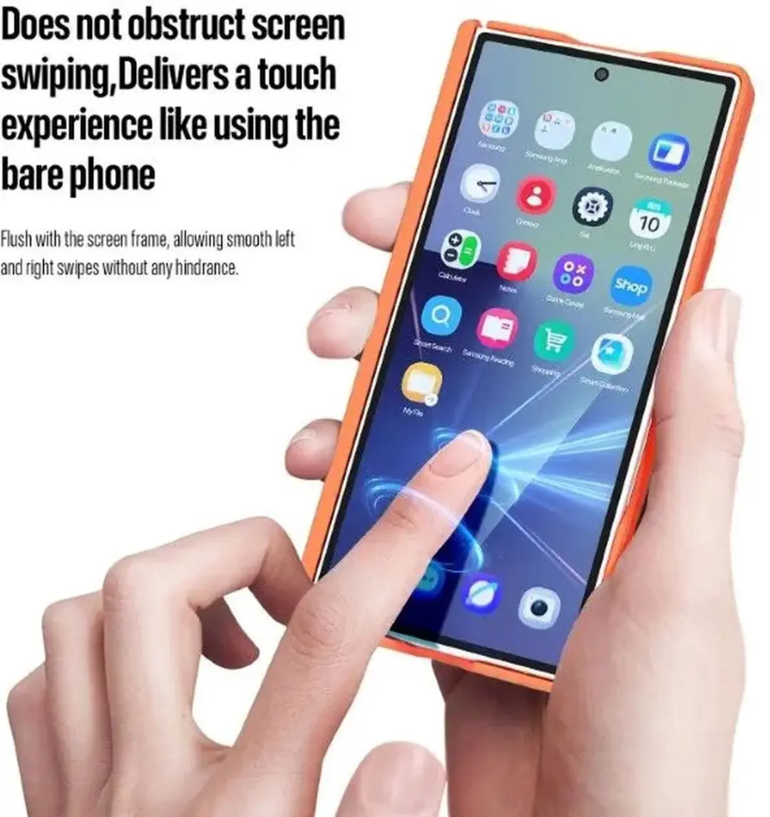 Dux Ducis Expn Hoesje Samsung Galaxy Z Fold 7 - Oranje