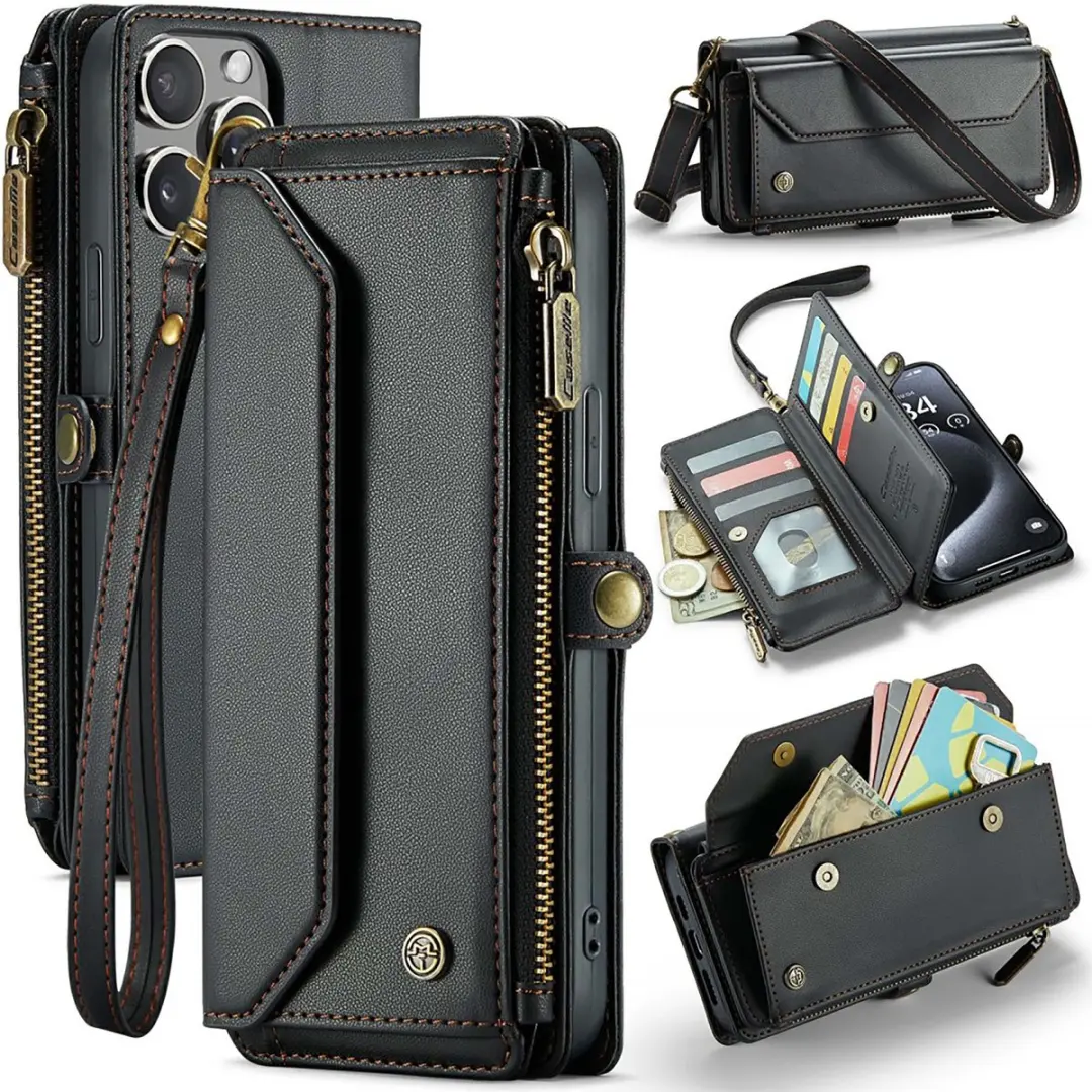 Caseme Hoesje iPhone 16 Pro Portemonnee