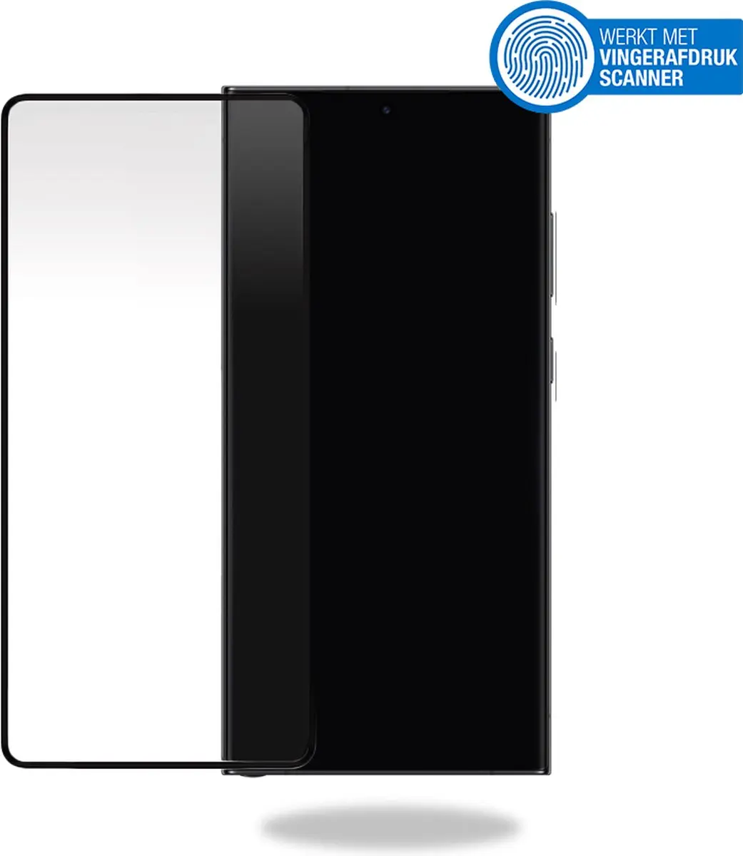 Mobilize Screenprotector Samsung Galaxy S23 Ultra - Zwart