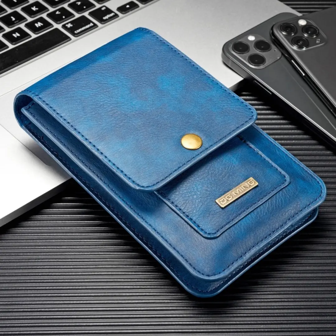 DG.MING Universele Smartphonehoes Blauw