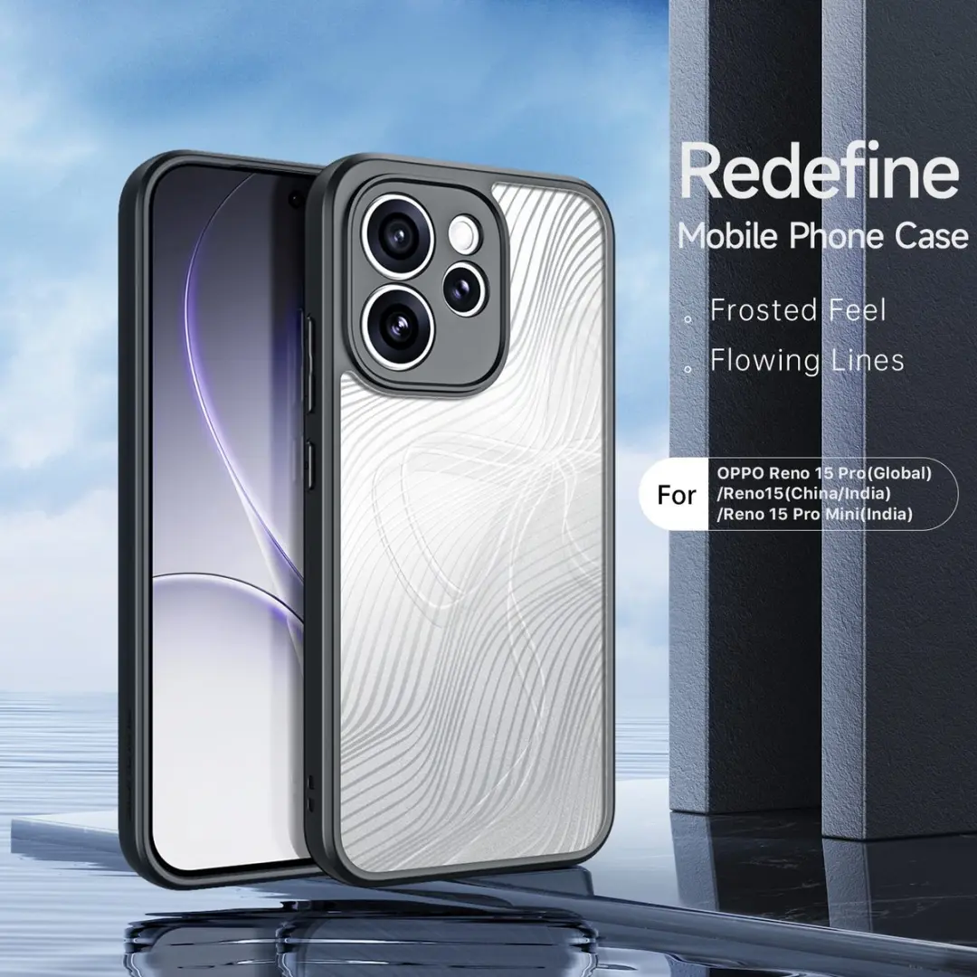 Dux Ducis Aimo Series Hoesje Oppo Reno 15 Pro - Zwart - afbeelding 6 van 6